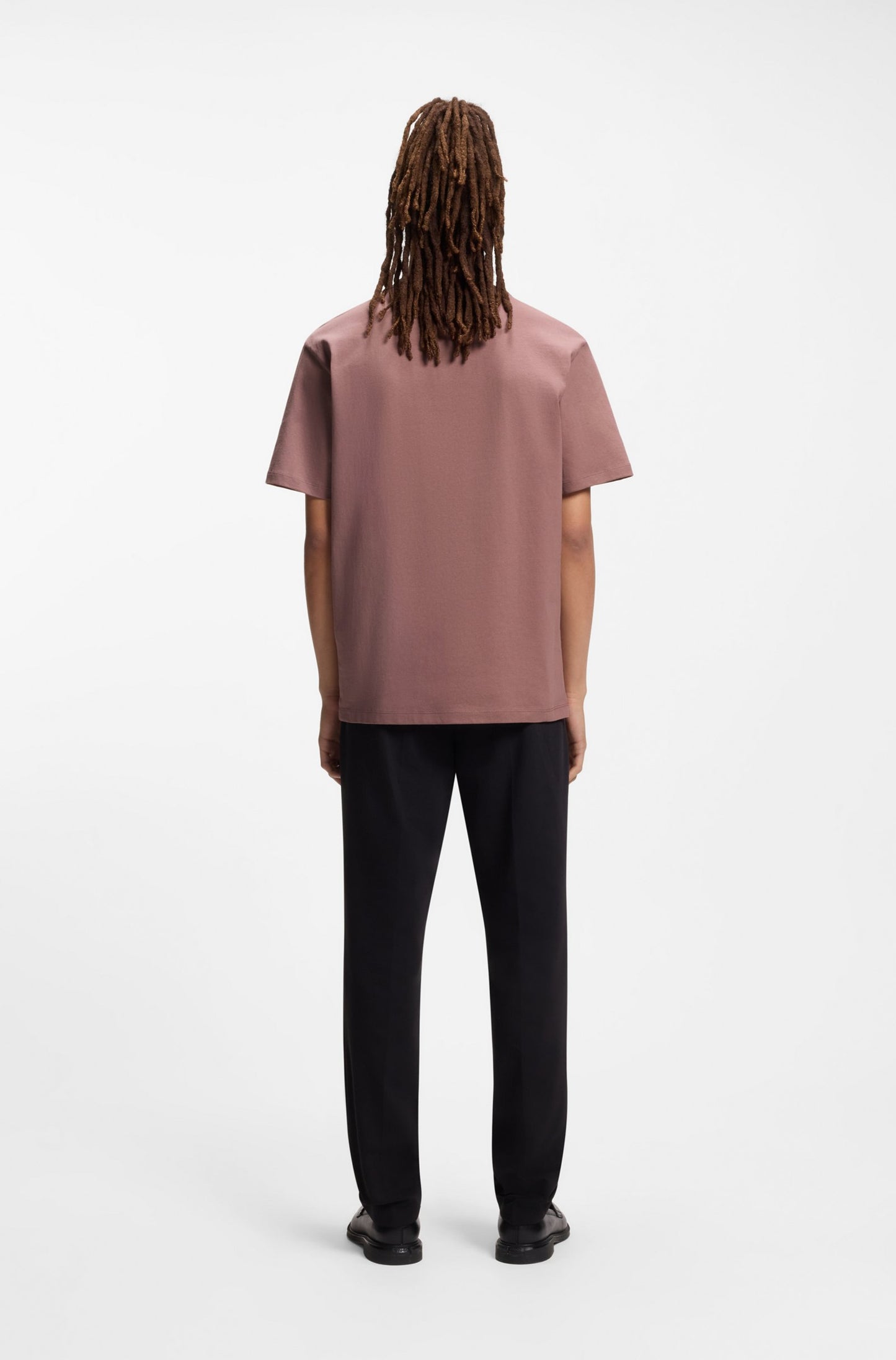 T-shirt décontracté en coton à logo imprimé