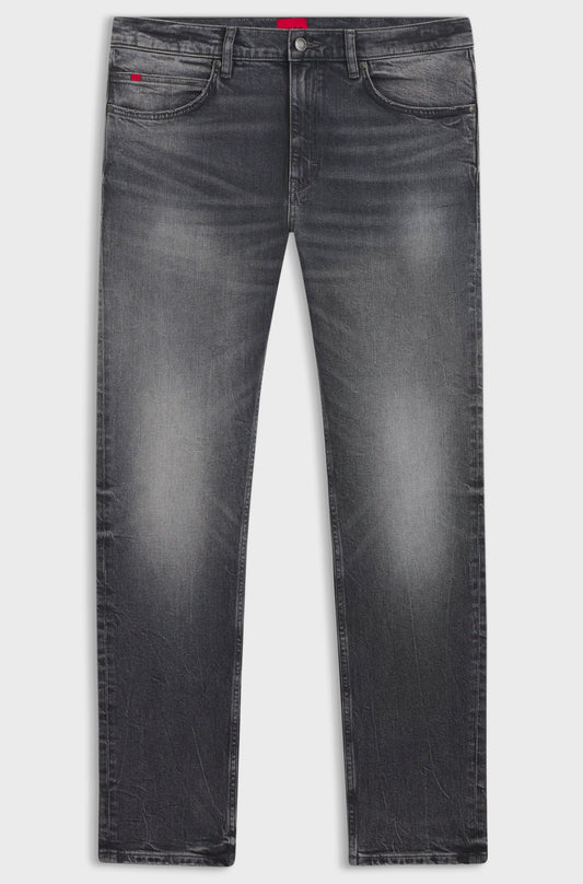 Jean en denim stretch gris
