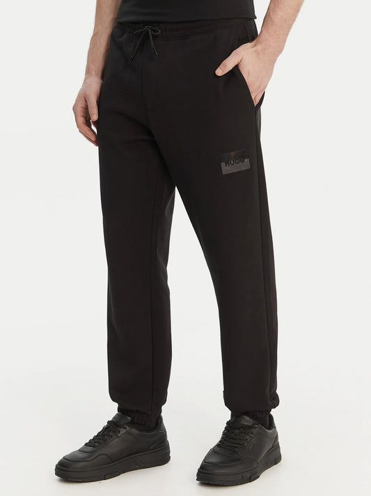 Jogging en molleton avec patch logo écaille de tortue