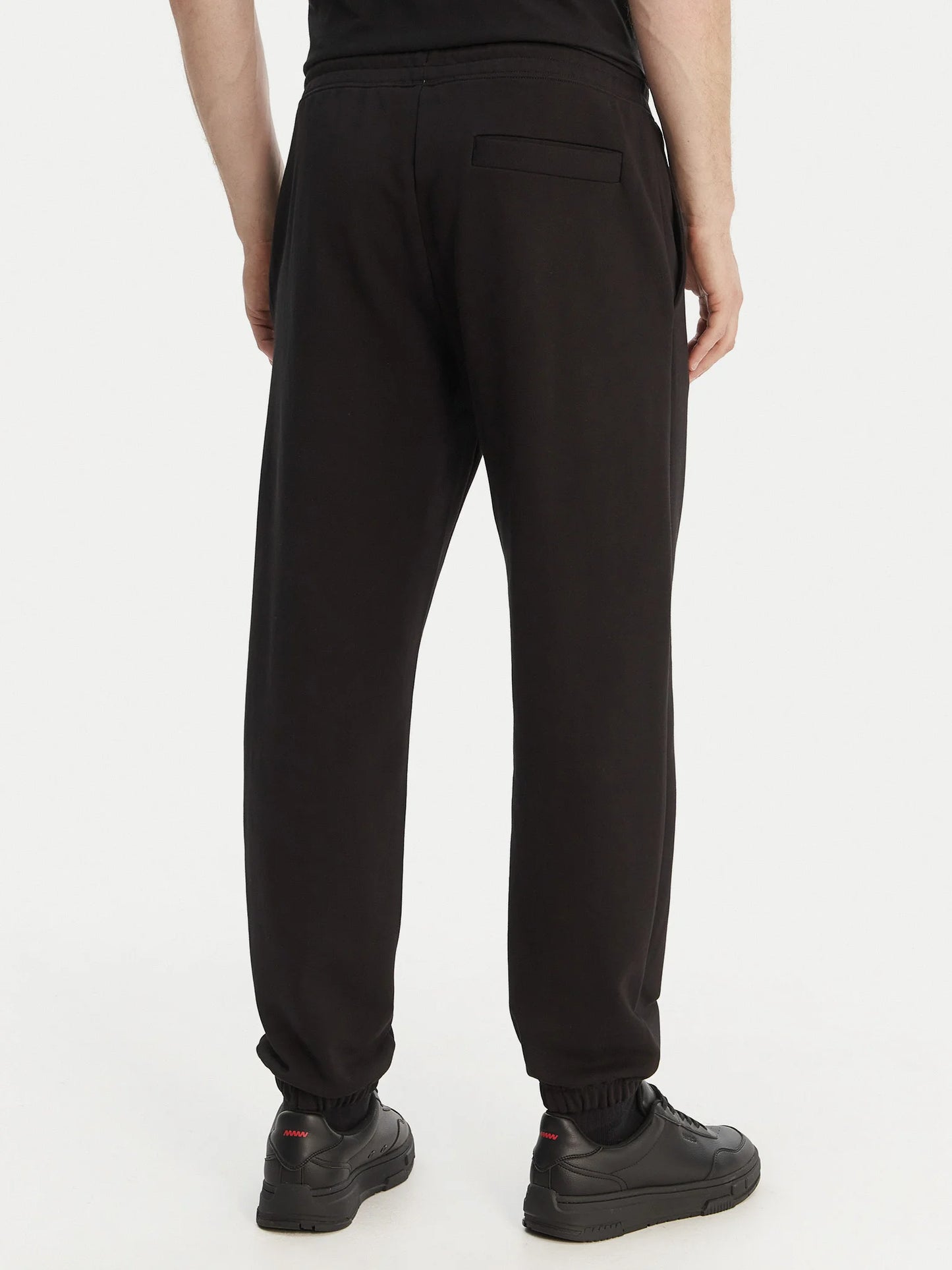 Jogging en molleton avec patch logo écaille de tortue