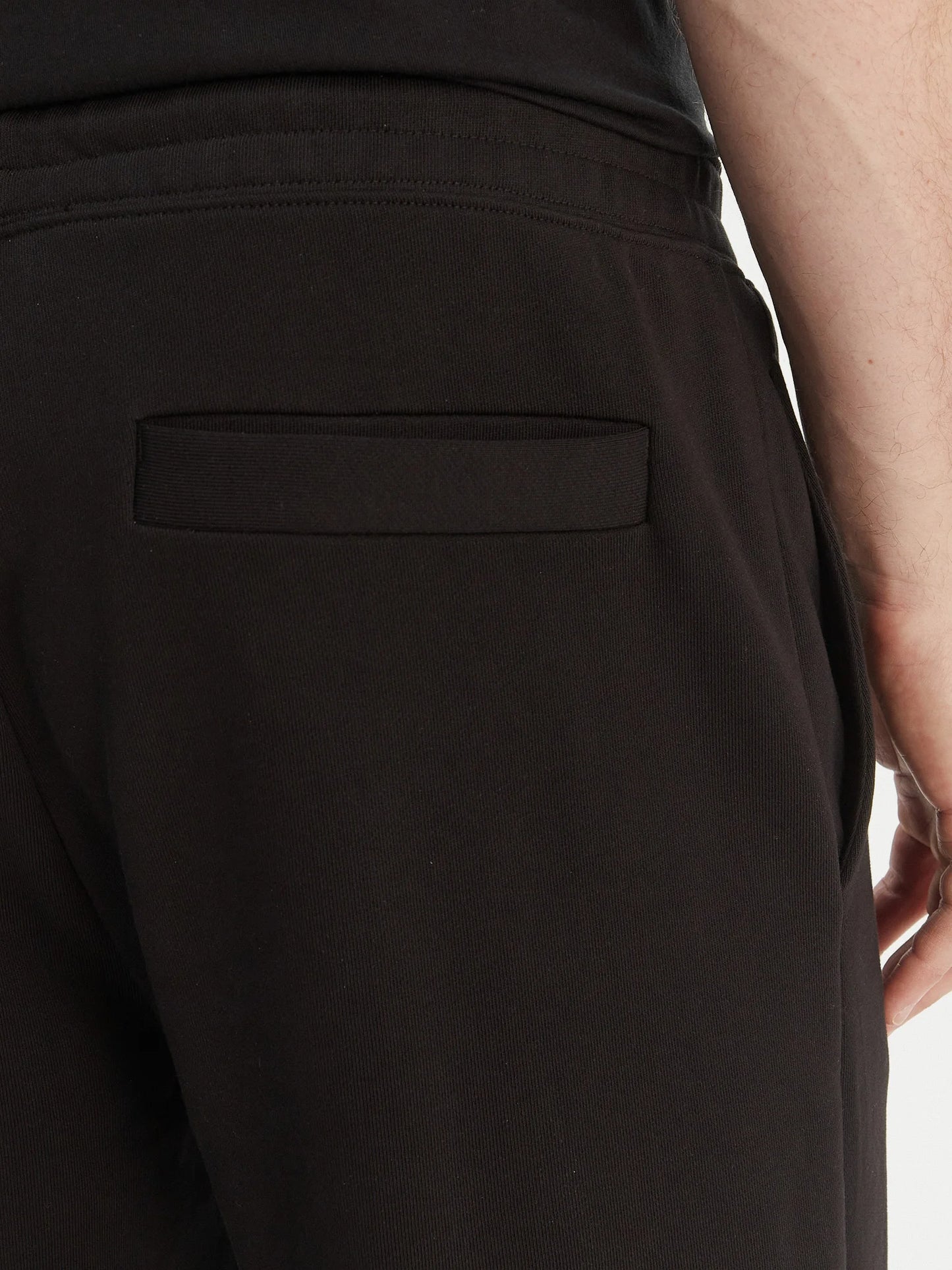 Jogging en molleton avec patch logo écaille de tortue