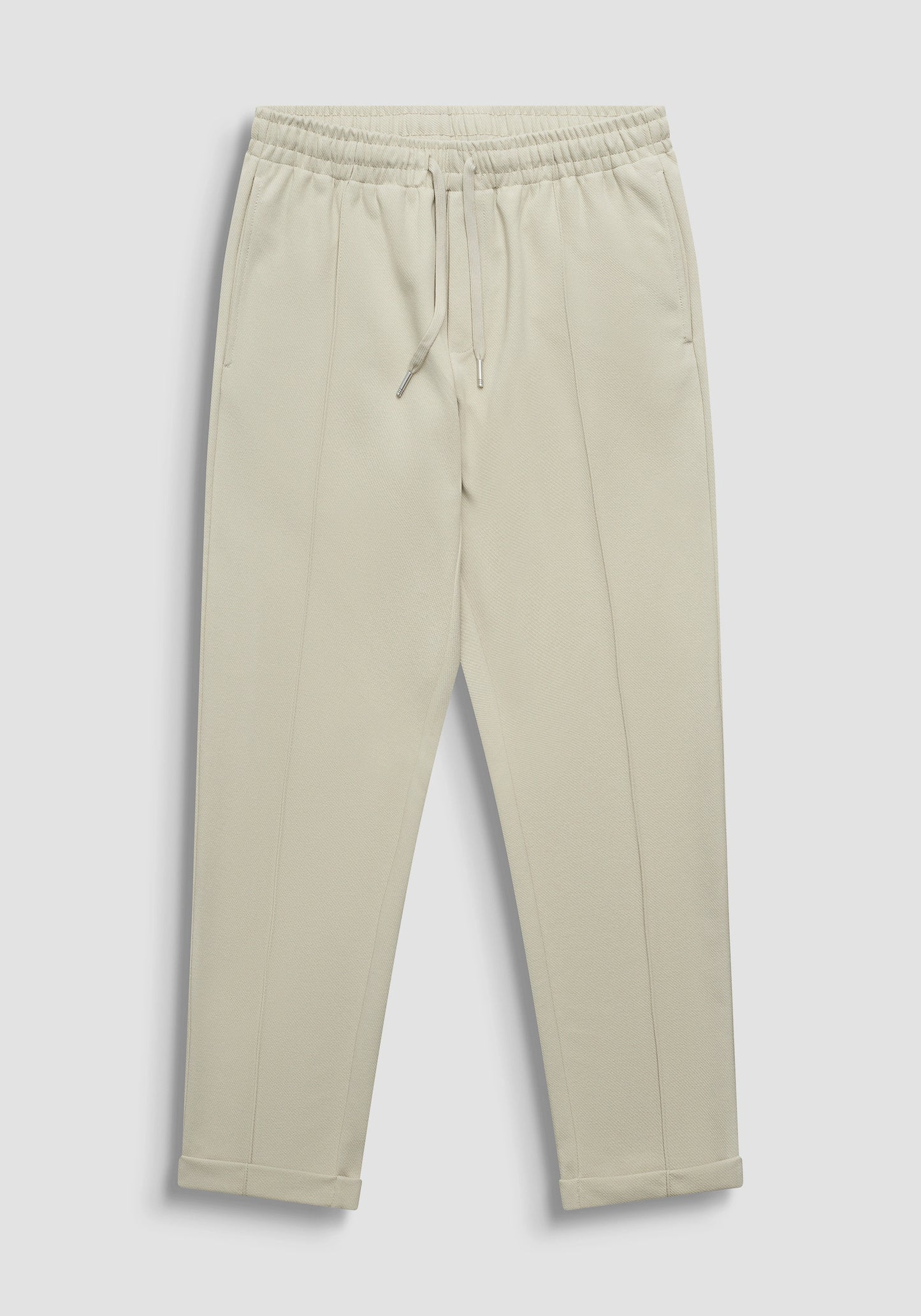 PANTALON REGULAR FIT « CODY » EN SERGÉ DE COTON ÉLASTIQUE