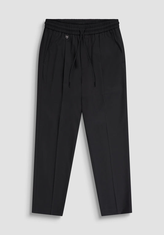 "NEIL" REGULAR FIT TROUSERS IN STRETCH VISCOSE BLEND