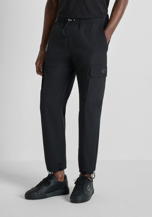 PANTALON REGULAR FIT « LOGAN » EN COTON MÉLANGÉ