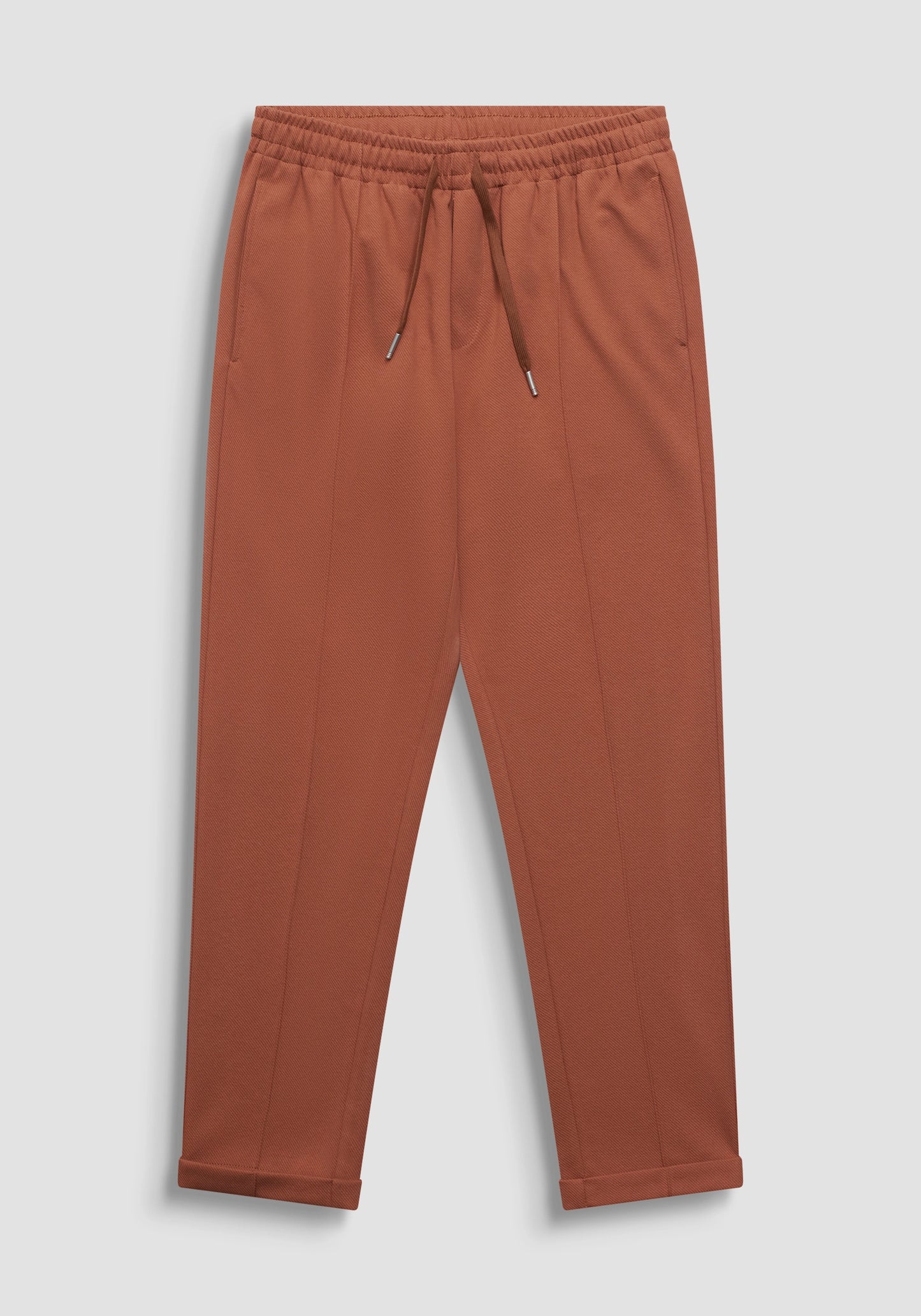 PANTALON REGULAR FIT « CODY » EN SERGÉ DE COTON ÉLASTIQUE