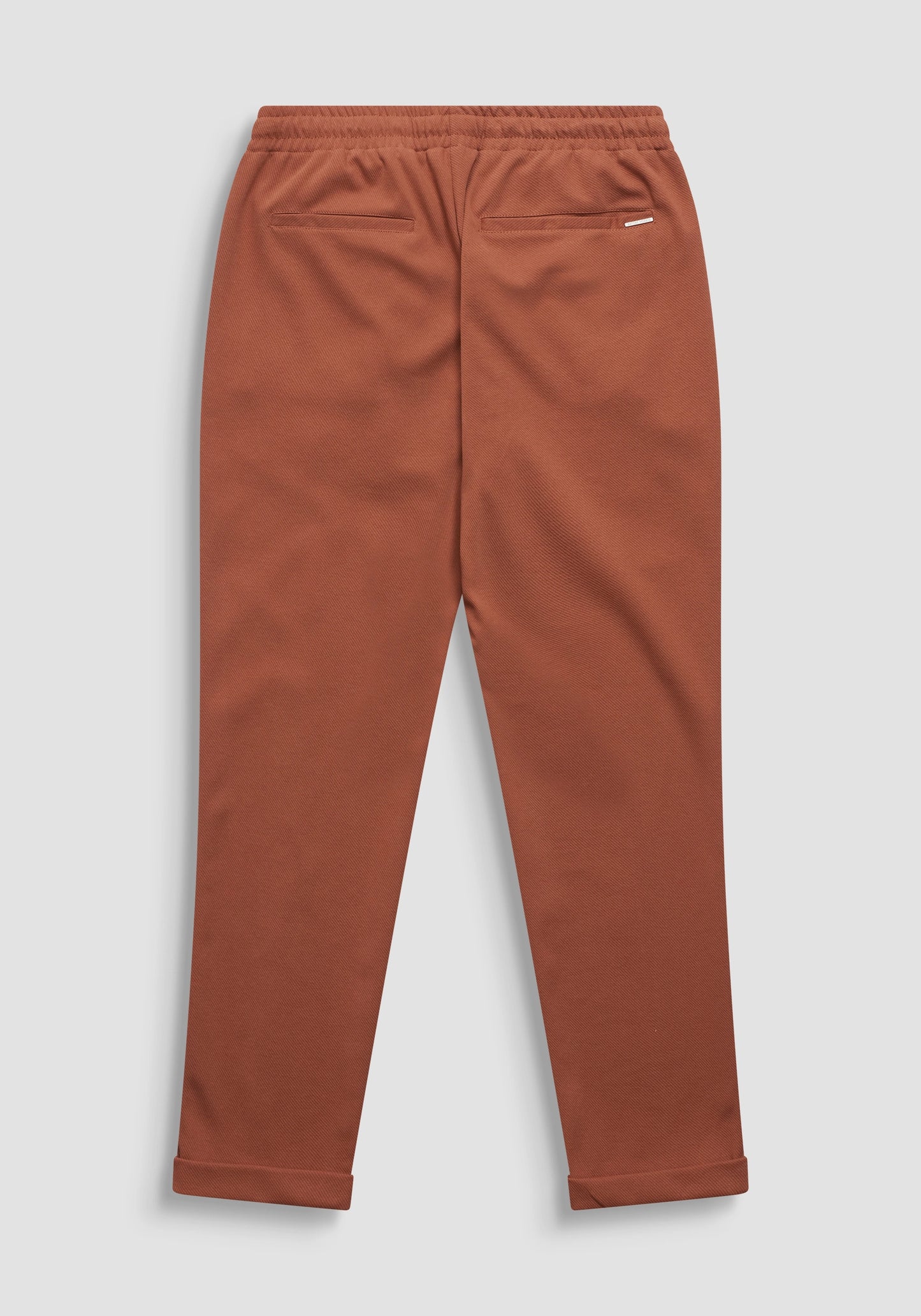 PANTALON REGULAR FIT « CODY » EN SERGÉ DE COTON ÉLASTIQUE