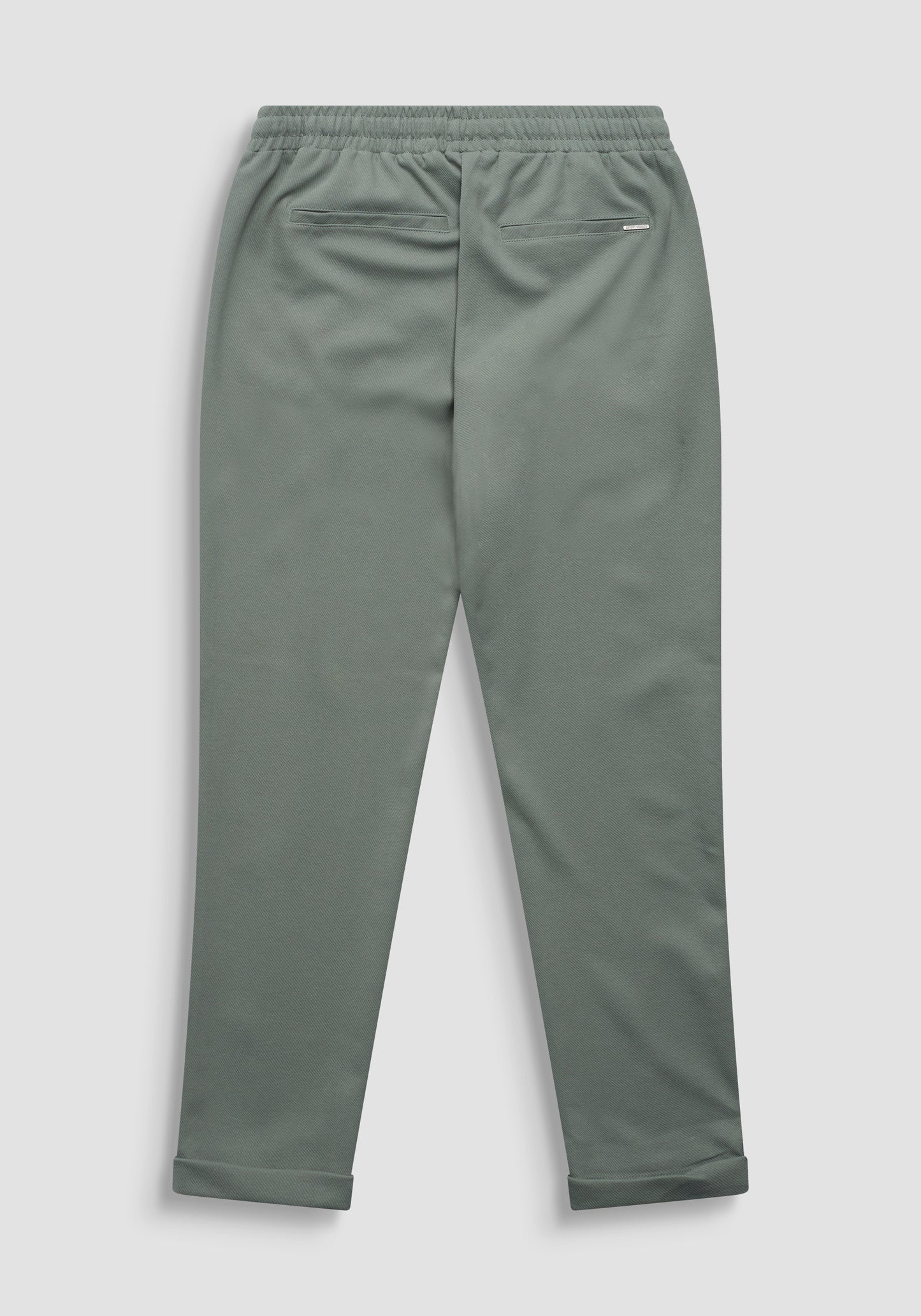 PANTALON REGULAR FIT « CODY » EN SERGÉ DE COTON ÉLASTIQUE