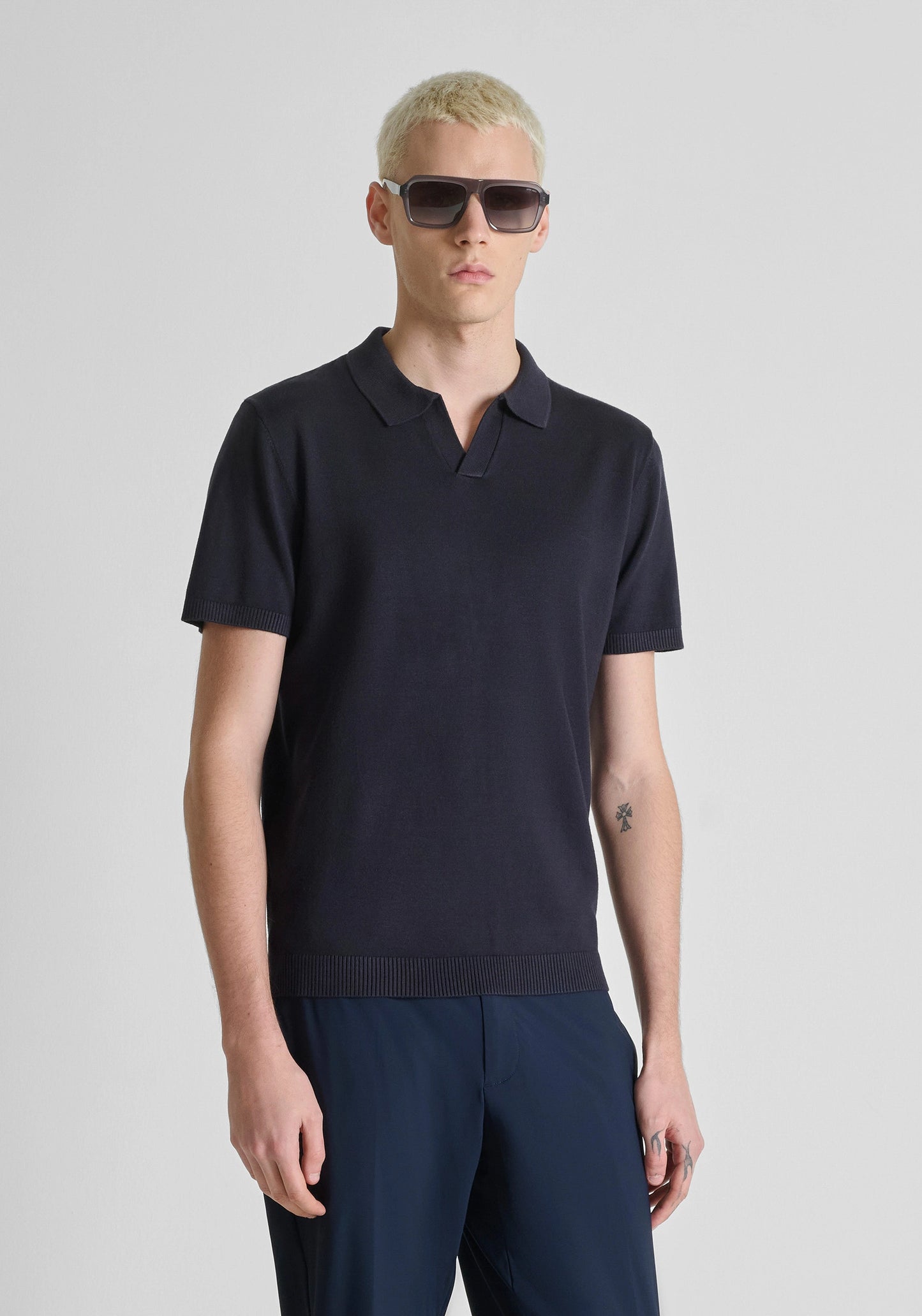 SLIM FIT POLO SHIRT IN SUPER SOFT VISCOSE BLEND