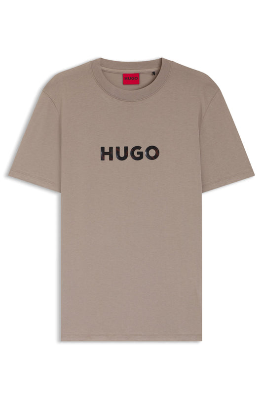 T-shirt en coton jersey logo écaille de tortue