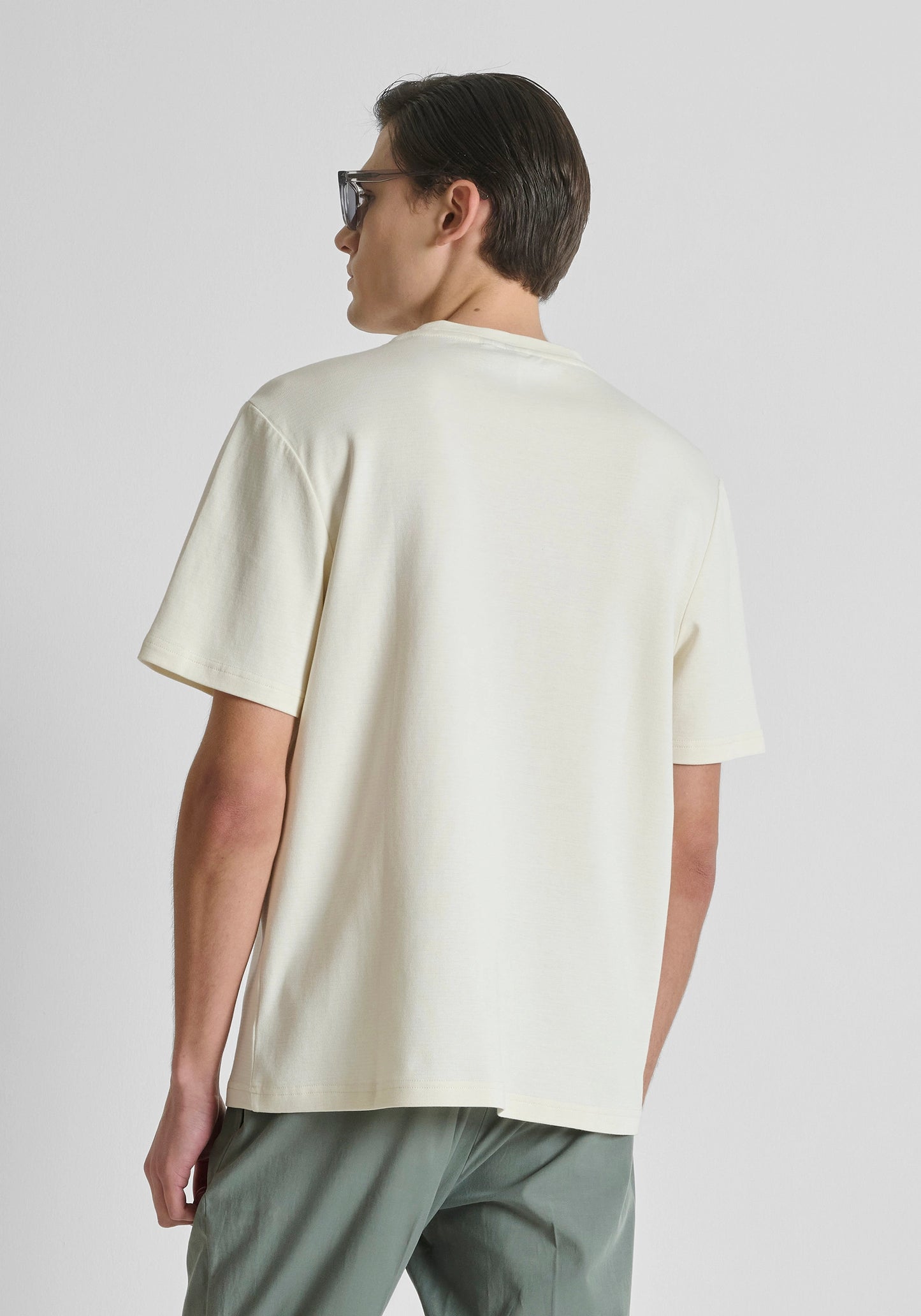 T-SHIRT RELAXED FIT EN JERSEY DE COTON AVEC LOGO IMPRIMÉ