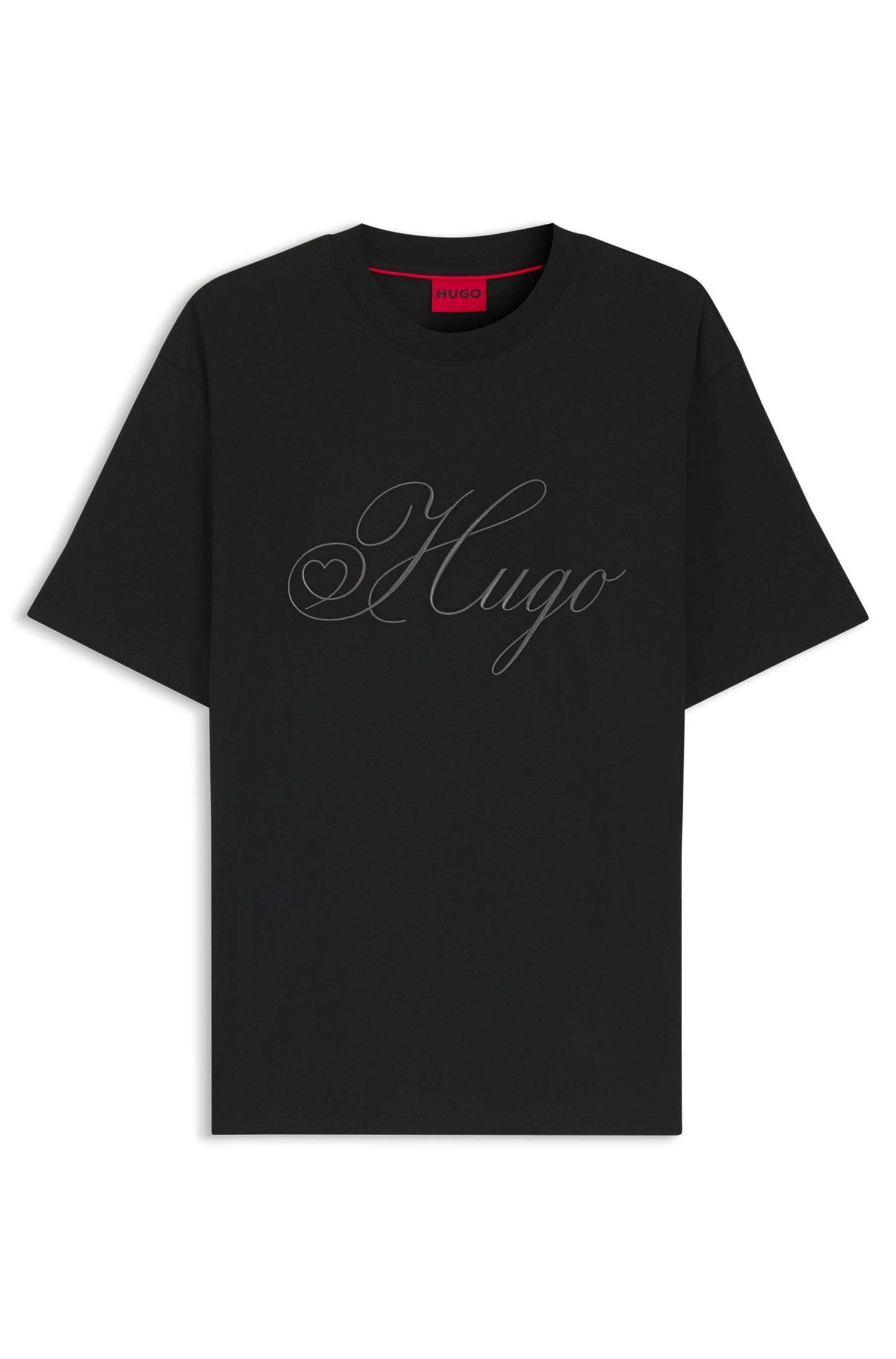 T-shirt en jersey de coton à logo brodé