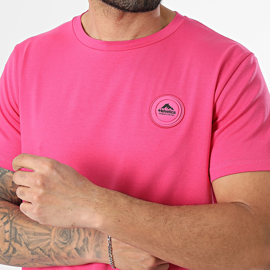 Tee Shirt Ajaccio 12 Rose Fuchsia