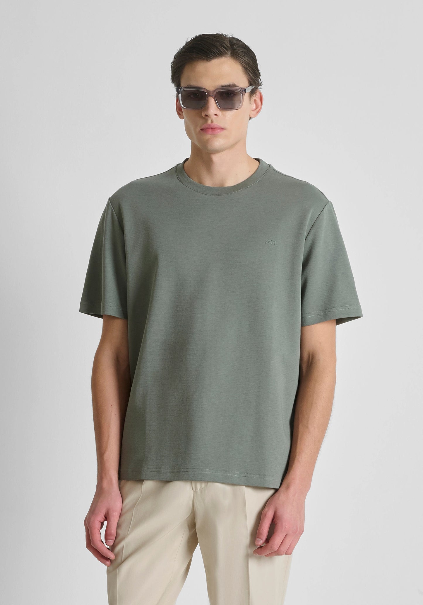 T-SHIRT RELAXED FIT EN JERSEY DE COTON AVEC LOGO IMPRIMÉ