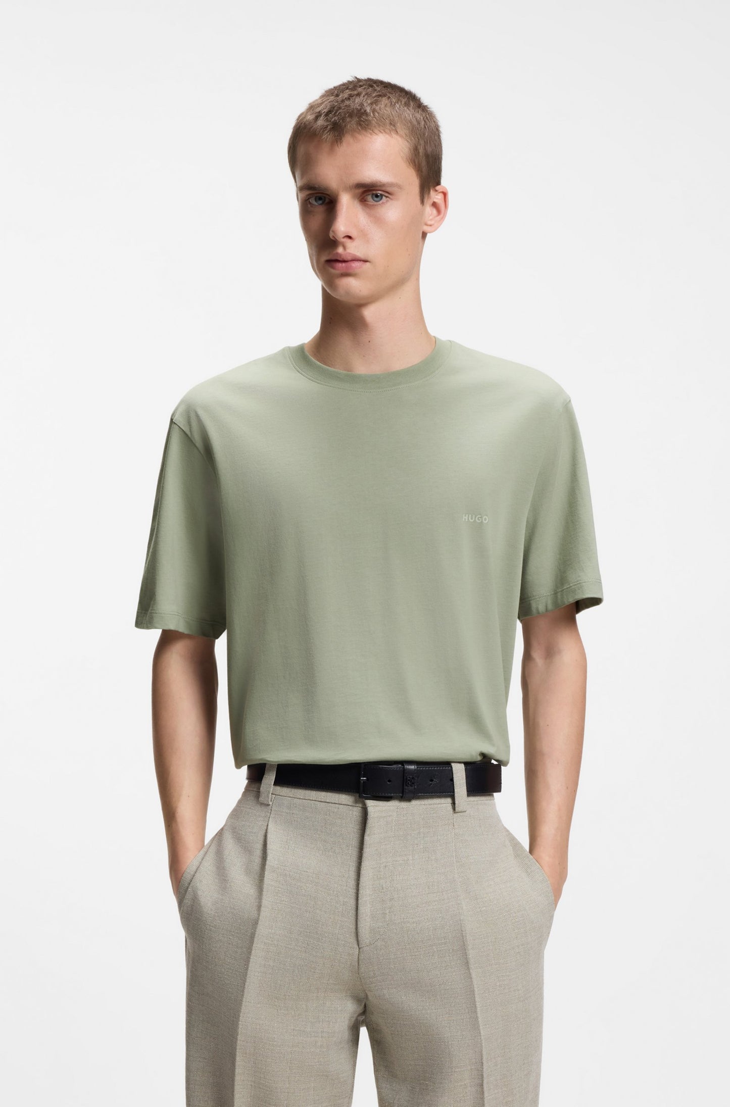 T-shirt en jersey de coton avec graphique au dos