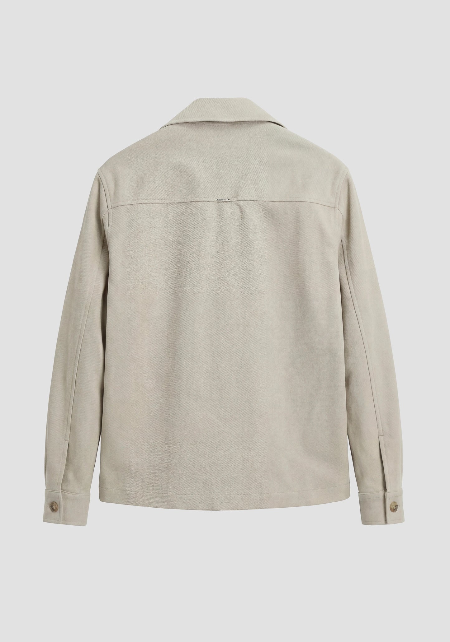 CHEMISE REGULAR FIT « DUBLIN » EN SERGÉ DE COTON ÉLASTIQUE AVEC POCHE