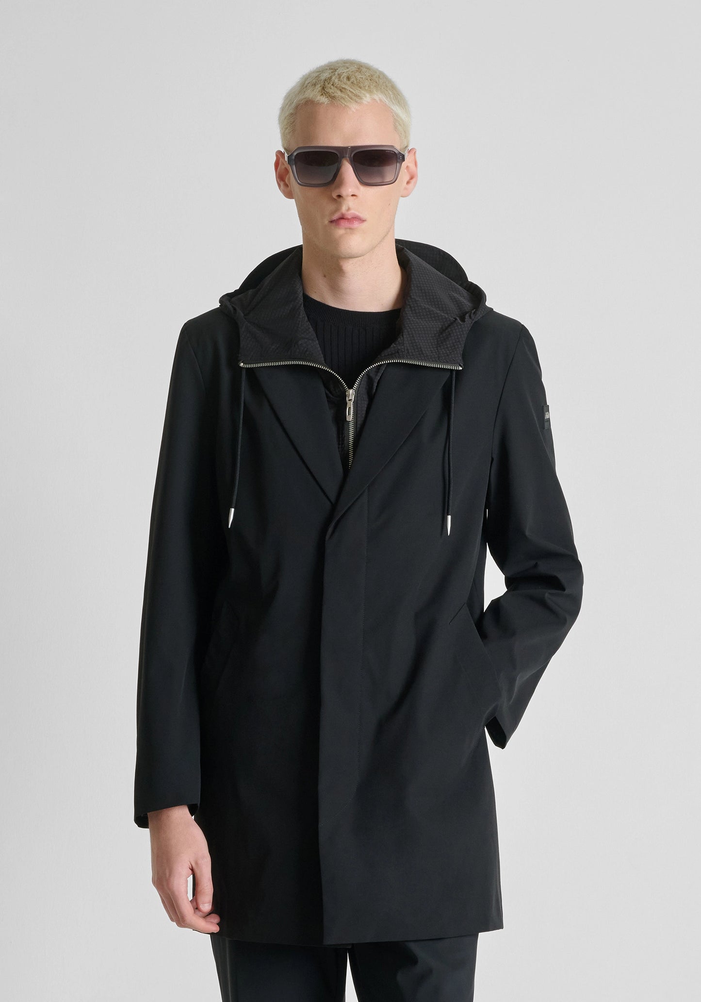 IMPERMÉABLE REGULAR FIT EN TISSU TECHNIQUE