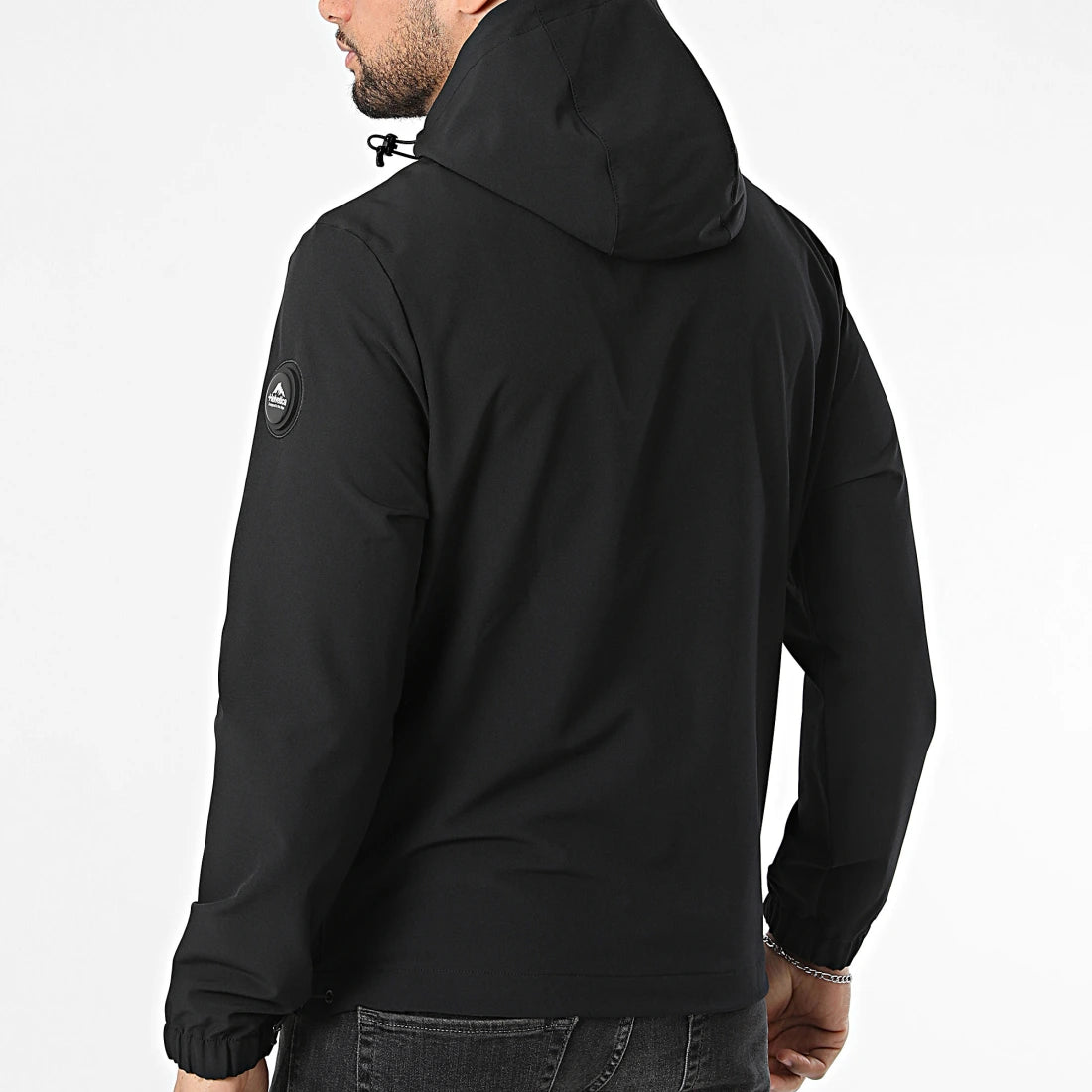 Veste Capuche Zippée Bahia Noir