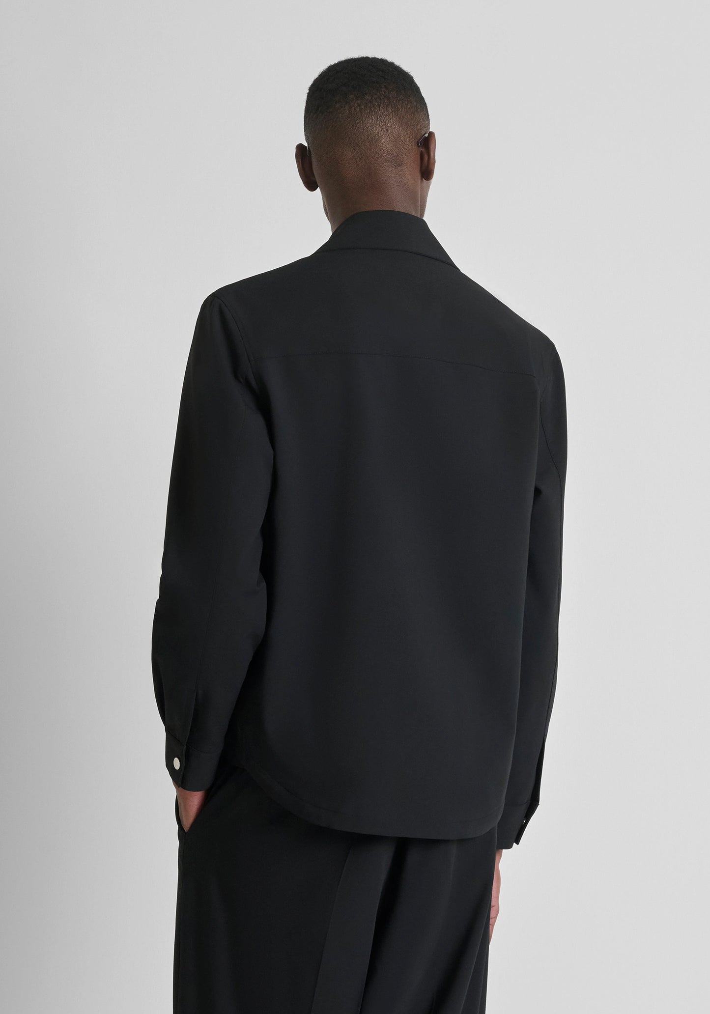 CHEMISE REGULAR FIT « TIRANA » EN VISCOSE MÉLANGÉE COMPOUND ÉLASTIQUE